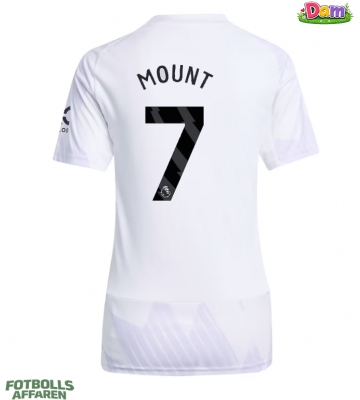 Manchester United Mason Mount #7 Bortatröja Kvinnor 2025-26 Kortärmad